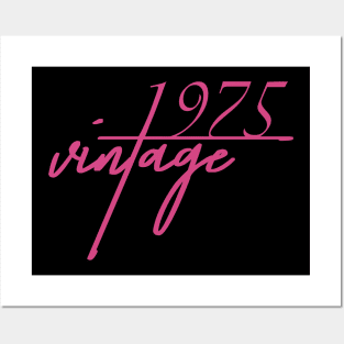 1975 Vintage. 45th Birthday Cool Gift Idea Posters and Art